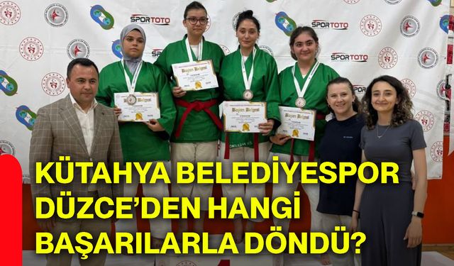 Kütahya Belediyespor Düzce’den hangi başarılarla döndü?