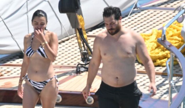 Çağatay Ulusoy ve Aslıhan Malbora Bodrum'da neler yaptı?