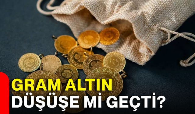 Gram altın düşüşe mi geçti?