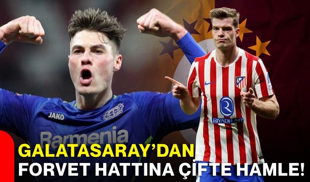 Galatasaray’dan forvet hattına çifte hamle!