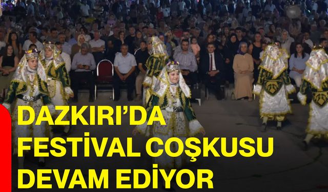 Dazkırı’da festival coşkusu devam ediyor