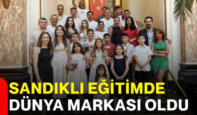 Sandıklı eğitimde dünya markası oldu