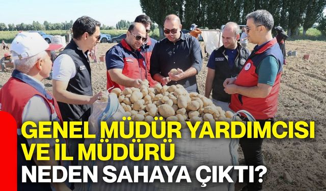 Genel Müdür Yardımcısı ve İl Müdürü neden sahaya çıktı?