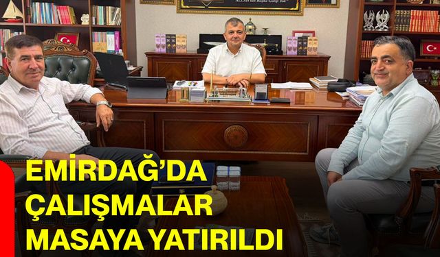 Emirdağ’da çalışmalar masaya yatırıldı