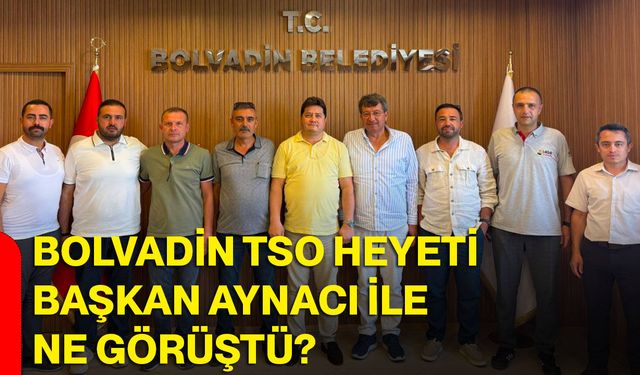 Bolvadin TSO Heyeti Başkan Aynacı ile ne görüştü?