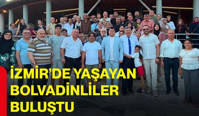 İzmir’de yaşayan Bolvadinliler buluştu