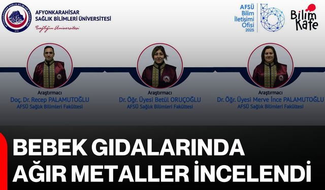 Bebek gıdalarında ağır metaller incelendi