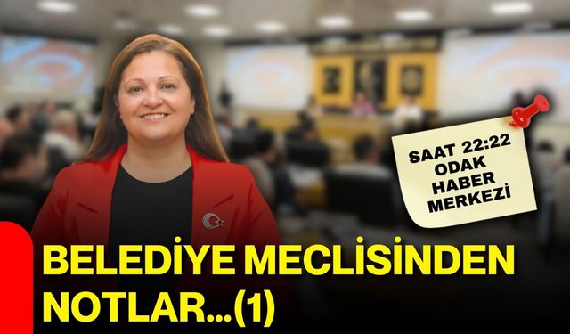 Belediye Meclisinden notlar... (1)