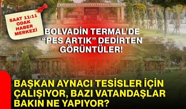 Bolvadin Termal’de “pes artık” dedirten görüntüler: Başkan Aynacı tesisler için çalışıyor, bazı vatandaşlar bakın ne yapıyor?