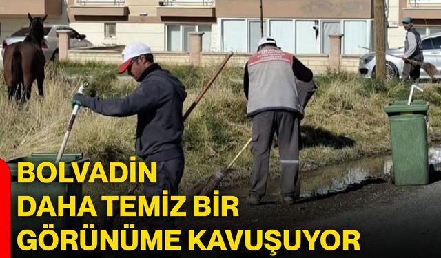 Bolvadin daha temiz bir görünüme kavuşuyor