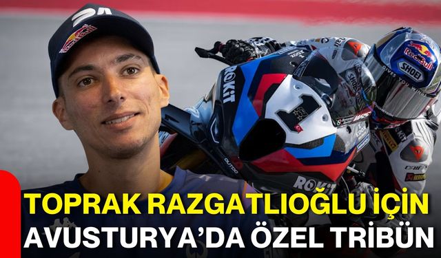 Toprak Razgatlıoğlu için Avusturya’da özel tribün
