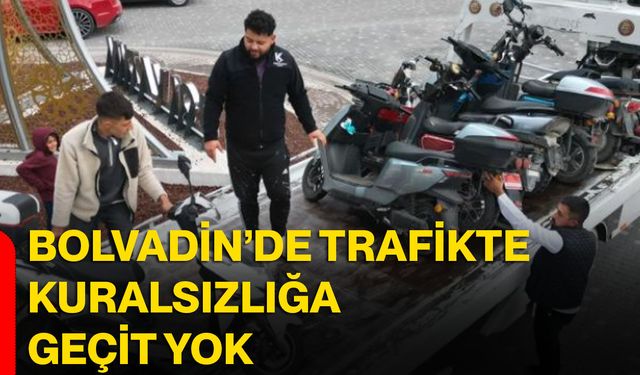 Bolvadin’de trafikte kuralsızlığa geçit yok