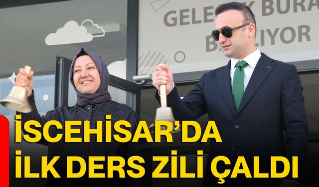 İscehisar’da ilk ders zili çaldı