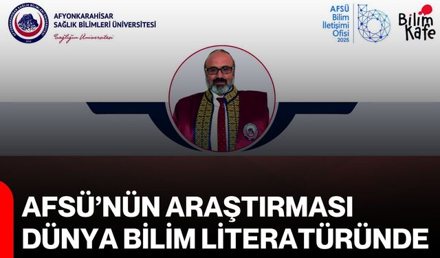 AFSÜ’nün araştırması dünya bilim literatüründe