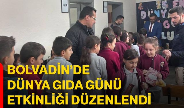 Bolvadin’de Dünya Gıda Günü etkinliği düzenlendi