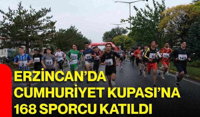 Erzincan’da Cumhuriyet Kupası’na 168 sporcu katıldı