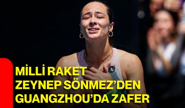 Milli raket Zeynep Sönmez’den Guangzhou’da zafer