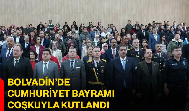 Bolvadin’de Cumhuriyet Bayramı coşkuyla kutlandı