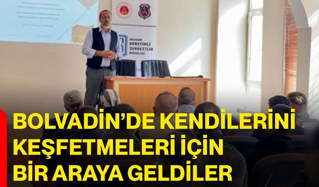 Bolvadin’de kendilerini keşfetmeleri için bir araya geldiler