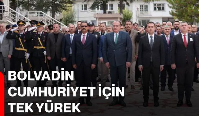 Bolvadin Cumhuriyet için tek yürek