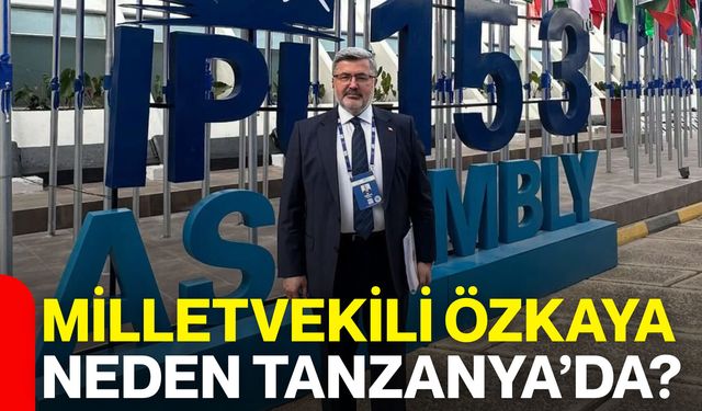 Milletvekili Ali Özkaya neden Tanzanya’da?