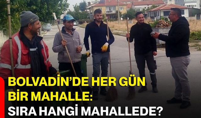 Bolvadin’de her gün bir mahalle: Sıra hangi mahallede?