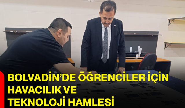 Bolvadin’de öğrenciler için havacılık ve teknoloji hamlesi
