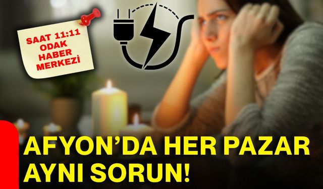 Afyon’da her pazar aynı sorun!