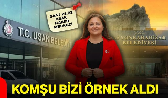 Komşu bizi örnek aldı