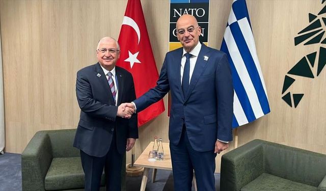 Milli Savunma Bakanı Güler, Yunan mevkidaşı ile görüştü