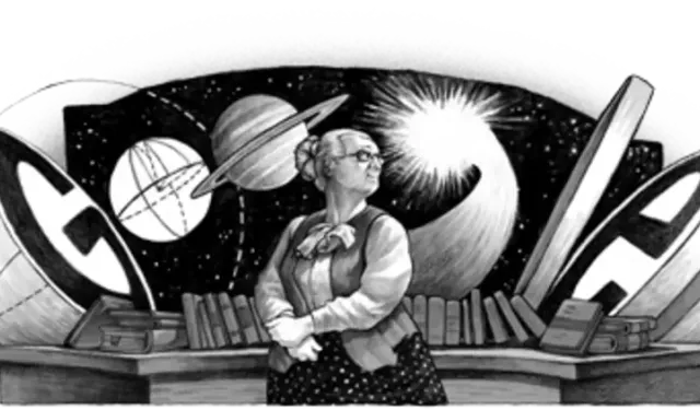 Bugünün Doodle'ı, Türk astronom ve matematikçi Nüzhet Gökdoğan!