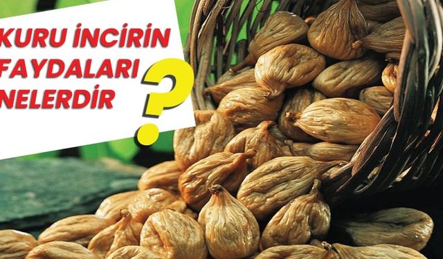 Kuru incirin faydaları nelerdir?