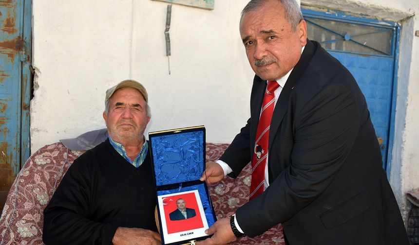 Şahin’den Gaziye ziyaret