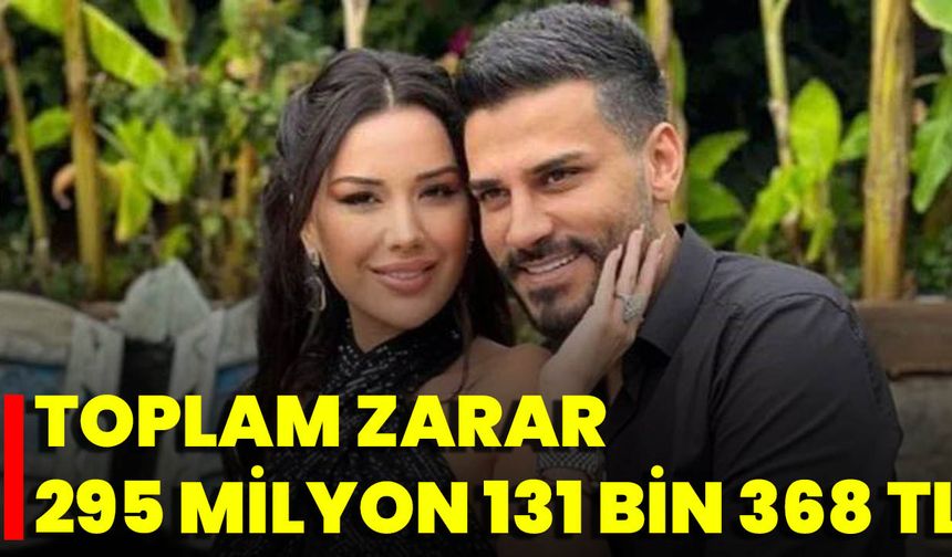 Toplam Zarar 295 Milyon 131 Bin 368 TL