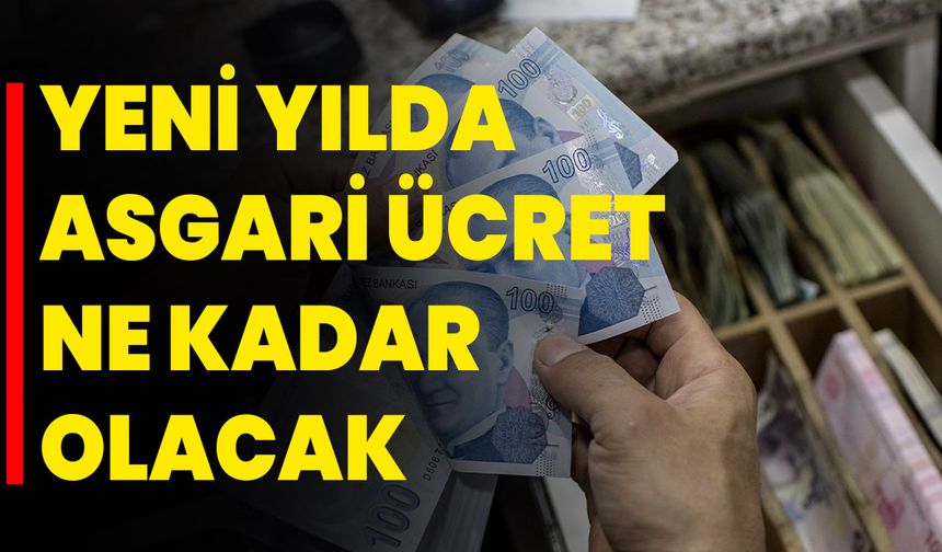 Yeni yılda asgari ücret ne kadar olacak