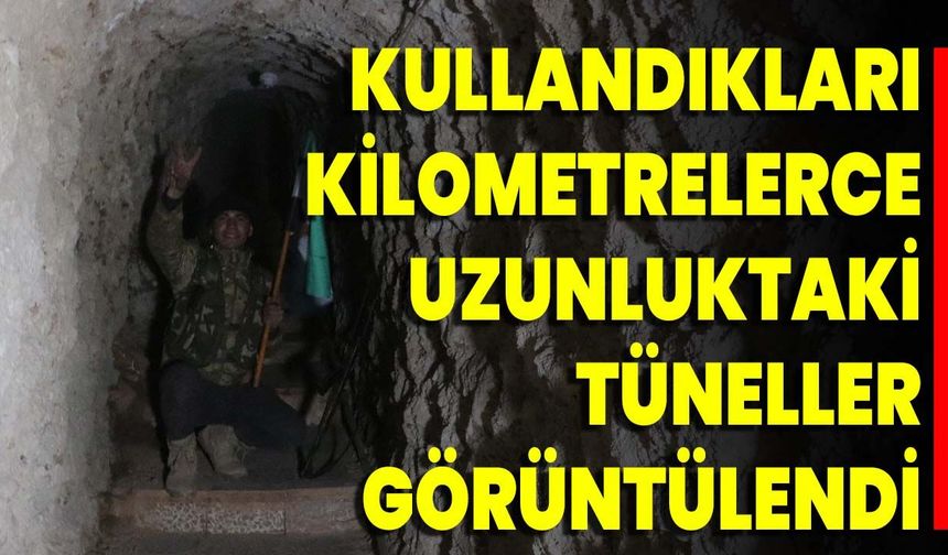 Kullandıkları Kilometrelerce Uzunluktaki Tüneller Görüntülendi