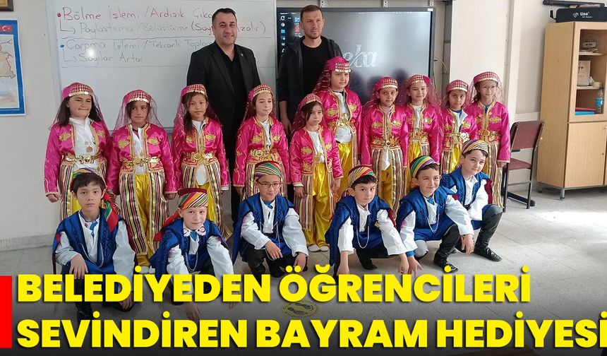 Belediyeden Öğrencileri Sevindiren Bayram Hediyesi