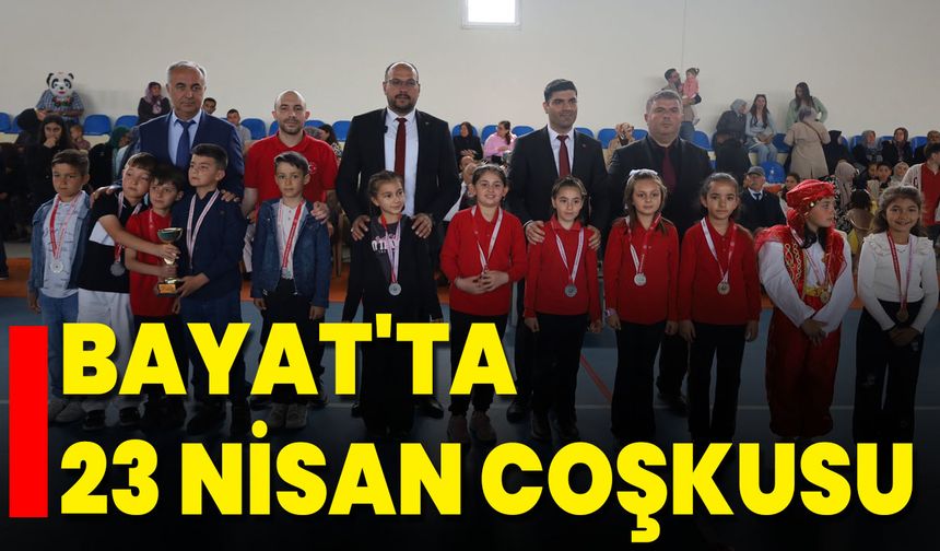 Bayat'ta 23 Nisan Coşkusu