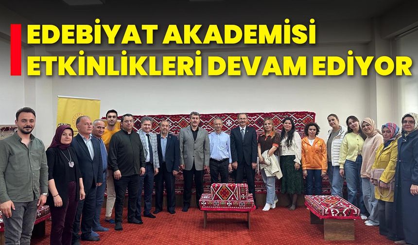 Edebiyat Akademisi Etkinlikleri Devam Ediyor