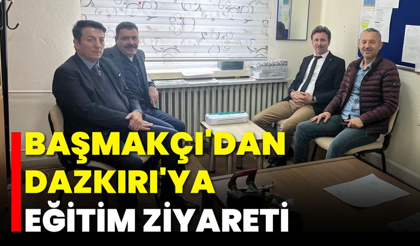 Başmakçı'dan Dazkırı'ya Eğitim Ziyareti