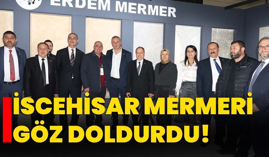 İscehisar mermeri göz doldurdu!