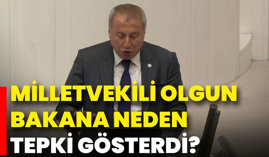 Milletvekili Olgun Bakana Neden Tepki Gösterdi?