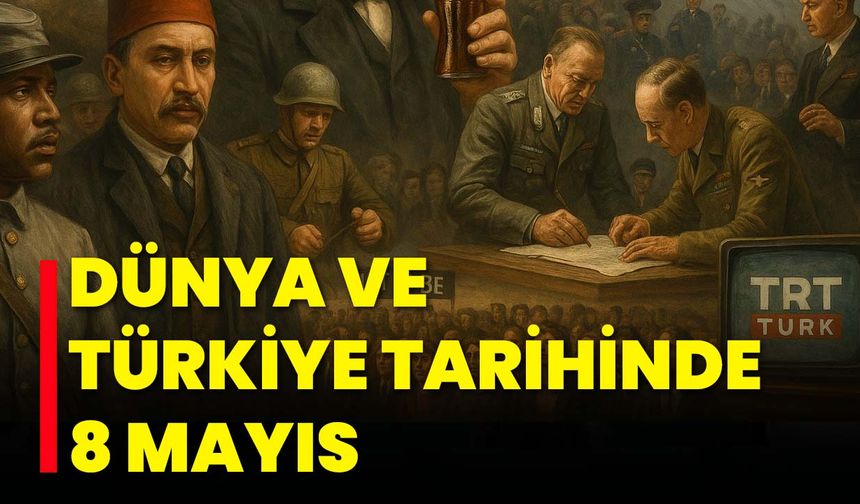 Dünya ve Türkiye Tarihinde 8 Mayıs