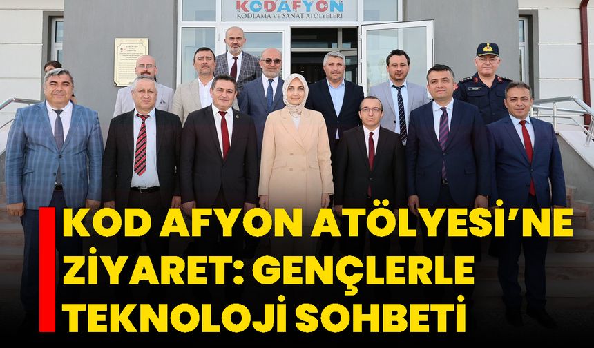 Kod Afyon Atölyesi’ne Ziyaret: Gençlerle Teknoloji Sohbeti