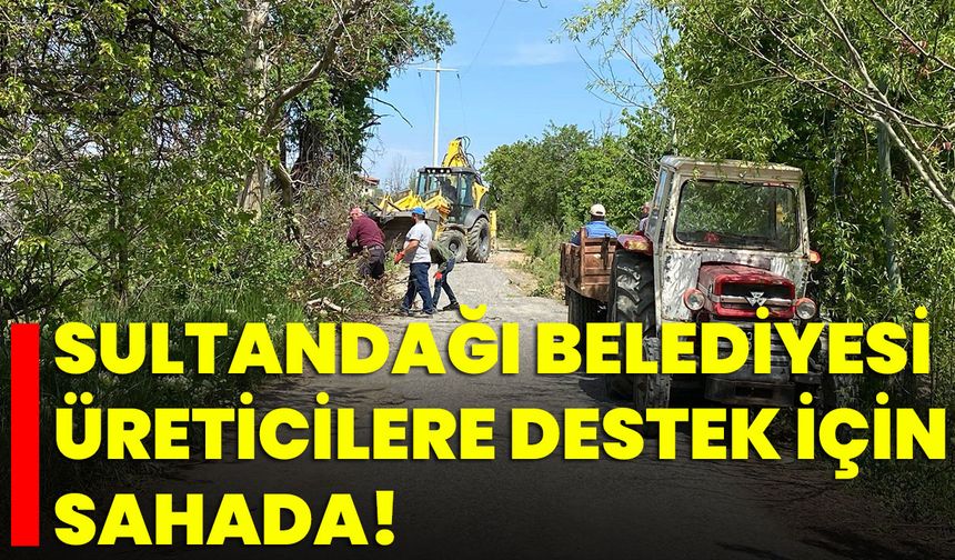 Sultandağı Belediyesi Üreticilere Destek İçin Sahada!