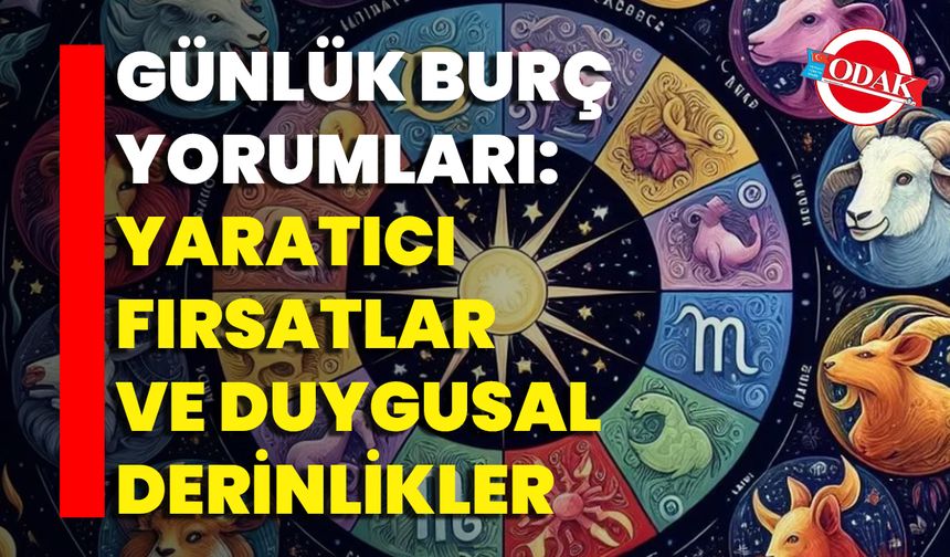 Günlük Burç Yorumları: Yaratıcı Fırsatlar Ve Duygusal Derinlikler