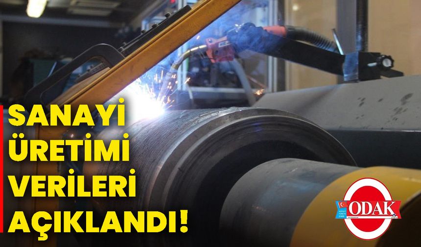 Sanayi üretimi verileri açıklandı!