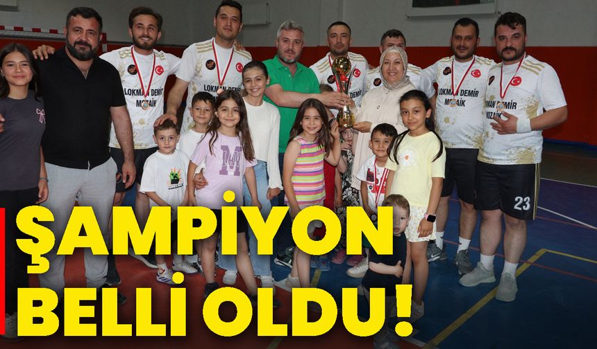 Şampiyon belli oldu!