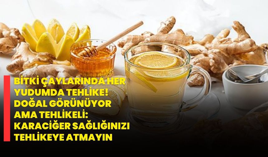 Bitki Çaylarında Her Yudumda Tehlike! Doğal Görünüyor Ama Tehlikeli: Karaciğer Sağlığınızı Tehlikeye Atmayın