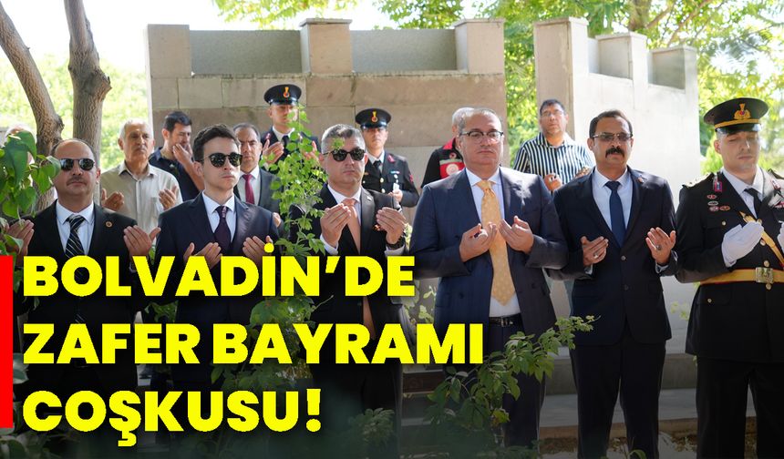 Bolvadin’de Zafer Bayramı coşkusu!